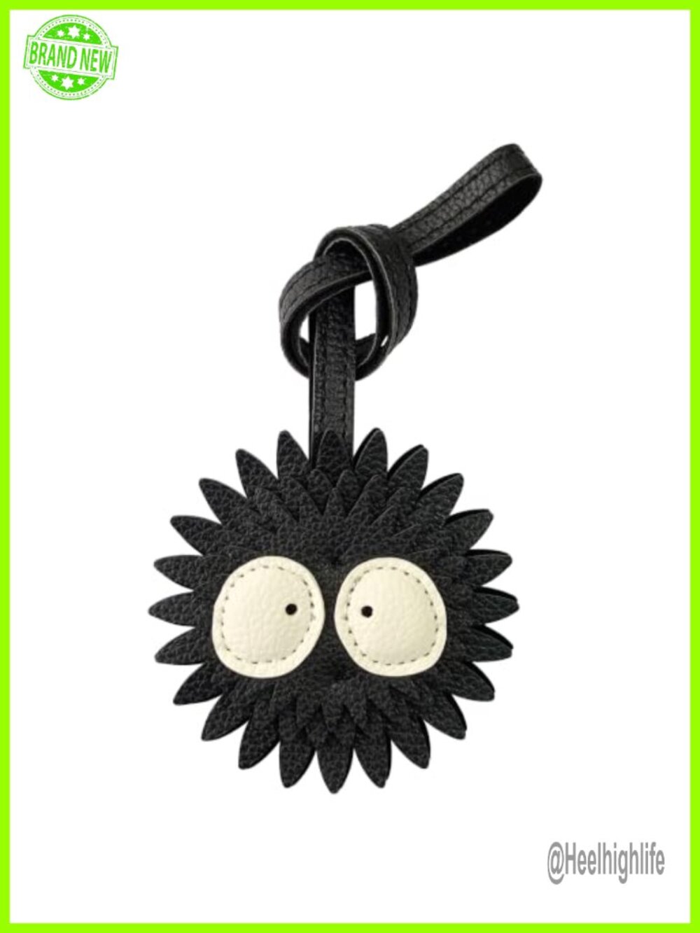 Faux Leather PU Mini Briquette Bag Charm for Backpacks & Purses
